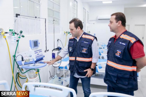 Em tempo recorde, Prefeito André Português entrega CTI no Hospital.
