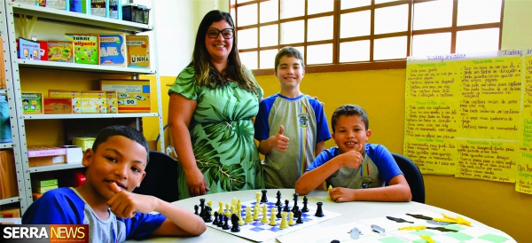 Paty do Alferes promove Xadrez na Escola